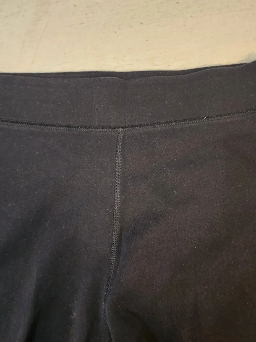 Nike High Waisted Biker Shorts Women's Size Medium Black Performance Athletic